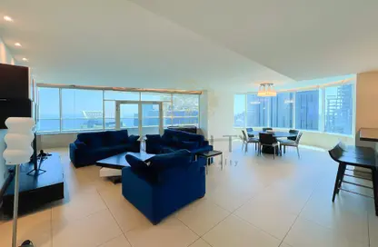 Apartment - 3 Bedrooms - 4 Bathrooms for rent in 44 Tower - West Bay - West Bay - Doha