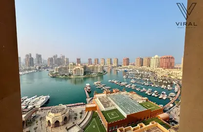 Apartment - Studio - 1 Bathroom for rent in East Porto Drive - Porto Arabia - The Pearl Island - Doha