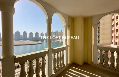 Apartment - 2 Bedrooms - 3 Bathrooms for rent in Viva West - Viva Bahriyah - The Pearl Island - Doha