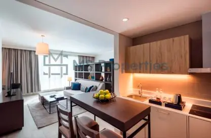 Apartment - Studio - 1 Bathroom for rent in West Bay Tower - West Bay - West Bay - Doha