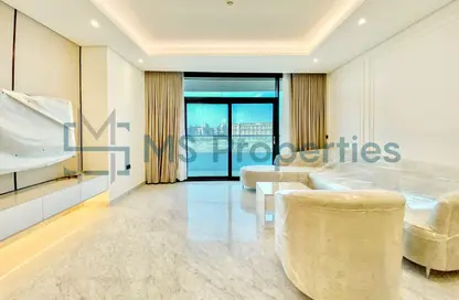 Apartment - 2 Bedrooms - 3 Bathrooms for rent in Lusail Marina Heights - Marina District - Lusail