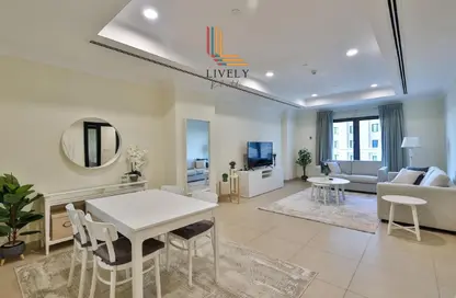 Apartment - 1 Bedroom - 2 Bathrooms for rent in East Porto Drive - Porto Arabia - The Pearl Island - Doha