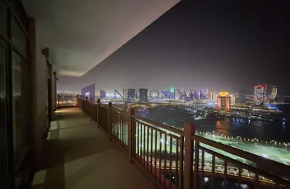 شقة - 2 غرف نوم - 3 حمامات للايجار في ابراج باي - منطقة الأبراج - جزيرة اللؤلؤة - الدوحة
