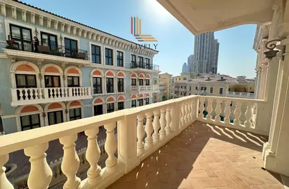 Apartment - 1 Bedroom - 2 Bathrooms for rent in Carnaval - Qanat Quartier - The Pearl Island - Doha