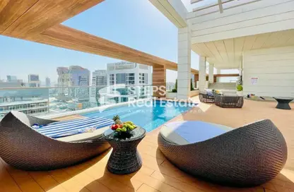 Apartment - 2 Bedrooms - 2 Bathrooms for rent in Lusail Residence - Marina District - Lusail