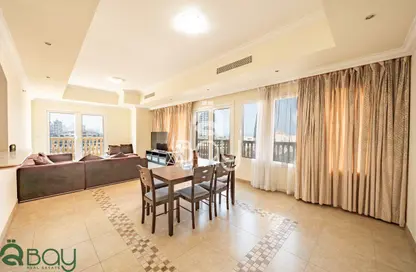Apartment - 1 Bedroom - 2 Bathrooms for rent in Tower 8 - Porto Arabia - The Pearl Island - Doha