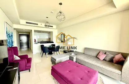 Apartment - 1 Bedroom - 2 Bathrooms for rent in Burj DAMAC Waterfront - Waterfront Residential - The Waterfront - Lusail