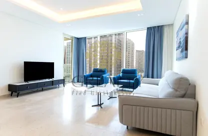 Apartment - 2 Bedrooms - 3 Bathrooms for rent in Marina Residences 195 - Marina District - Lusail