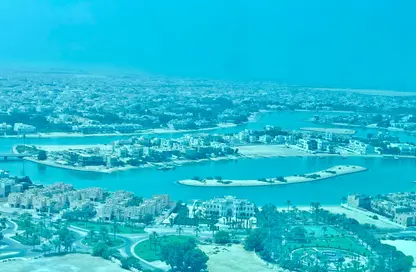 شقة - 2 غرف نوم - 2 حمامات للايجار في برج زجزاج  ب - أبراج زجزاج - الخليج الغربي - الدوحة