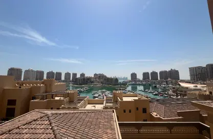 شقة - 1 حمام للايجار في طريق بورتو الغربي - بورتو أرابيا - جزيرة اللؤلؤة - الدوحة