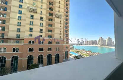 Apartment - Studio - 1 Bathroom for rent in Viva West - Viva Bahriyah - The Pearl Island - Doha