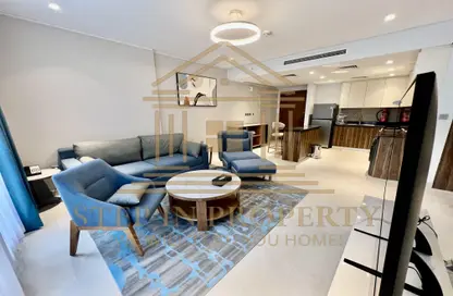 شقة - 1 حمام للايجار في البلاج الجنوبي - البلاج - جزيرة اللؤلؤة - الدوحة