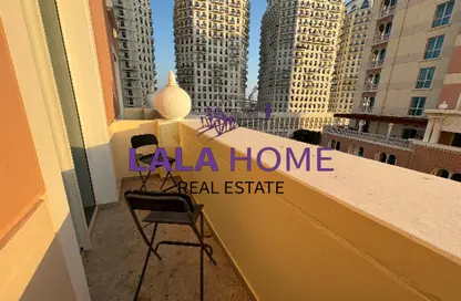 Apartment - Studio - 1 Bathroom for rent in Viva West - Viva Bahriyah - The Pearl Island - Doha