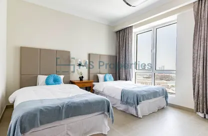 Apartment - 2 Bedrooms - 3 Bathrooms for rent in Viva West - Viva Bahriyah - The Pearl Island - Doha