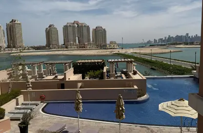 Apartment - 1 Bedroom - 2 Bathrooms for rent in Imperial Diamond - Viva Bahriyah - The Pearl Island - Doha