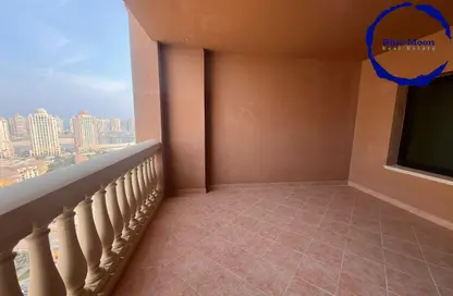 Apartment - 1 Bedroom - 2 Bathrooms for rent in West Porto Drive - Porto Arabia - The Pearl Island - Doha