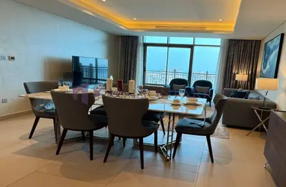 Apartment - 2 Bedrooms - 3 Bathrooms for rent in Abraj Bay - Abraj Quartiers - The Pearl Island - Doha