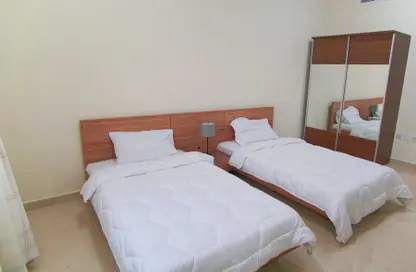 Room / Bedroom image for: Apartment - 2 Bedrooms - 2 Bathrooms for rent in Capital One Building - Najma - Doha, Image 1