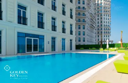 شقة - 2 غرف نوم - 3 حمامات للايجار في حدائق فلورستا - حدائق فلورستا - جزيرة اللؤلؤة - الدوحة