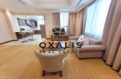 Apartment - 1 Bedroom - 2 Bathrooms for rent in Al Zubair Bakkar Street - Al Sadd - Doha