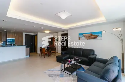 Apartment - 1 Bedroom - 2 Bathrooms for rent in Viva Central - Viva Bahriyah - The Pearl Island - Doha