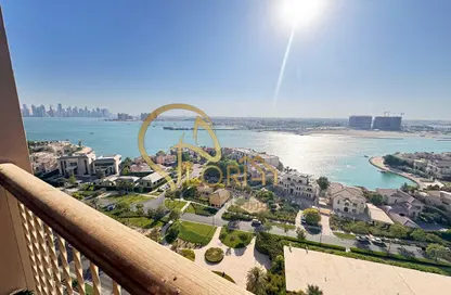 Apartment - 1 Bedroom - 2 Bathrooms for rent in East Porto Drive - Porto Arabia - The Pearl Island - Doha