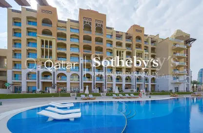 تاون هاوس - 2 غرف نوم - 3 حمامات للايجار في The St. Regis Marsa Arabia Island - Marsa Arabia - جزيرة اللؤلؤة - الدوحة