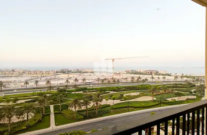 Balcony image for: Apartment - 1 Bathroom for rent in Viva Central - Viva Bahriyah - The Pearl Island - Doha, Image 1
