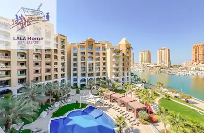 شقة - 2 غرف نوم - 3 حمامات للايجار في The St. Regis Marsa Arabia Island - Marsa Arabia - جزيرة اللؤلؤة - الدوحة