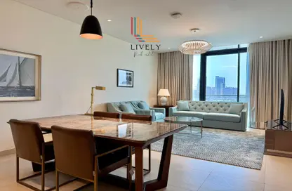 Apartment - 2 Bedrooms - 4 Bathrooms for rent in Marina Residences 195 - Marina District - Lusail