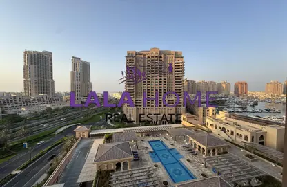Apartment - 1 Bedroom - 2 Bathrooms for sale in East Porto Drive - Porto Arabia - The Pearl Island - Doha