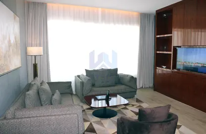 شقة - 2 غرف نوم - 3 حمامات للايجار في ابراج سيتي سنتر - الخليج الغربي - الدوحة