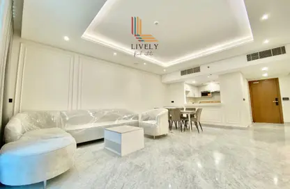 Apartment - 2 Bedrooms - 4 Bathrooms for rent in Lusail Marina Heights - Marina District - Lusail