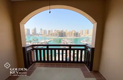 Apartment - 2 Bedrooms - 3 Bathrooms for rent in West Porto Drive - Porto Arabia - The Pearl Island - Doha
