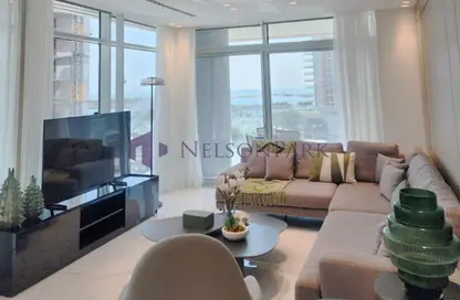 Duplex - 1 Bedroom - 2 Bathrooms for rent in Lusail Residence - Marina District - Lusail
