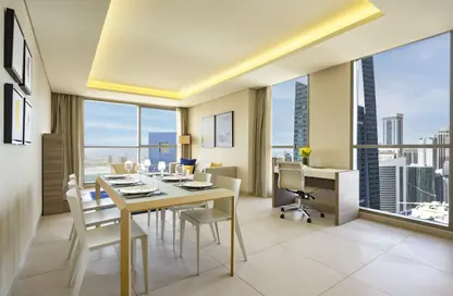 Apartment - 2 Bedrooms - 2 Bathrooms for rent in City Center Towers - West Bay - Doha