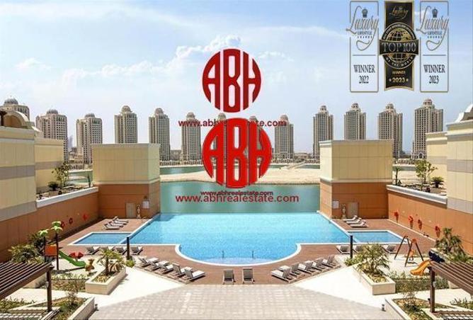 Apartment - Studio - 2 Bathrooms for sale in Viva West - Viva Bahriyah - The Pearl Island - Doha