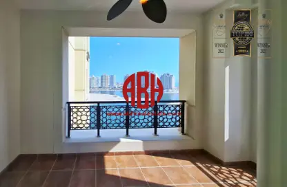 Apartment - Studio - 1 Bathroom for rent in Viva East - Viva Bahriyah - The Pearl Island - Doha