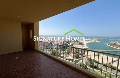 Apartment - 2 Bedrooms - 3 Bathrooms for rent in East Porto Drive - Porto Arabia - The Pearl Island - Doha