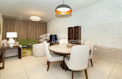 Apartment - 2 Bedrooms - 3 Bathrooms for rent in Ramada Commercial Building - Al Rawabi Street - Al Muntazah - Doha