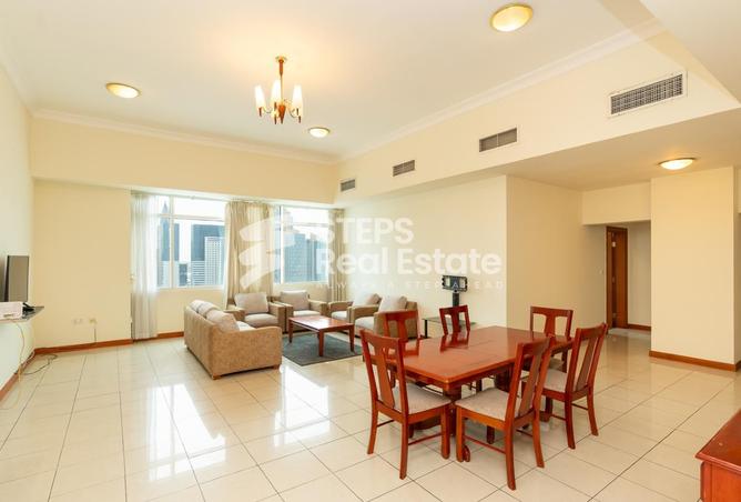 Apartment - 3 Bedrooms - 3 Bathrooms for rent in Al Shatt Street - West Bay - Doha