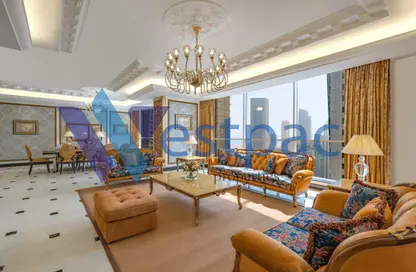 شقق فندقية - 3 غرف نوم - 4 حمامات للايجار في شارع الدبلوماسي - الخليج الغربي - الدوحة