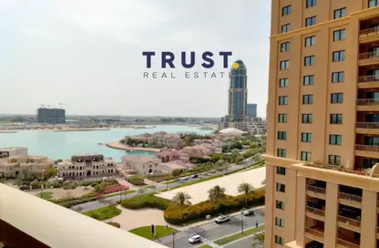 Apartment - 1 Bedroom - 2 Bathrooms for rent in East Porto Drive - Porto Arabia - The Pearl Island - Doha