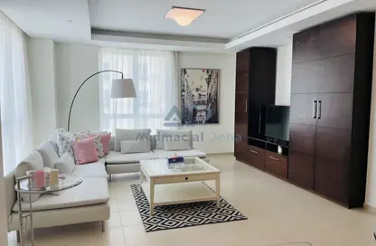 Apartment - 1 Bedroom - 1 Bathroom for rent in Viva West - Viva Bahriyah - The Pearl Island - Doha