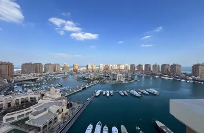 Water View image for: Apartment - 2 Bedrooms - 4 Bathrooms for rent in One Porto Arabia - Porto Arabia - The Pearl Island - Doha, Image 1