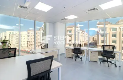 Office Space - Studio - 1 Bathroom for rent in Al Kinana Street - Al Mirqab - Doha