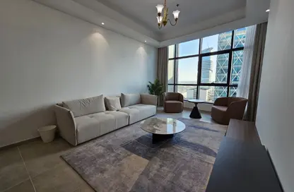 Apartment - 2 Bedrooms - 3 Bathrooms for rent in Lusail Marina Heights - Marina District - Lusail