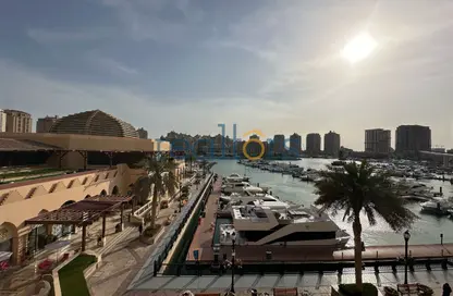 Townhouse - 1 Bedroom - 2 Bathrooms for rent in Porto Arabia Townhouses - Porto Arabia - The Pearl Island - Doha