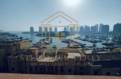 Apartment - Studio - 1 Bathroom for rent in West Porto Drive - Porto Arabia - The Pearl Island - Doha