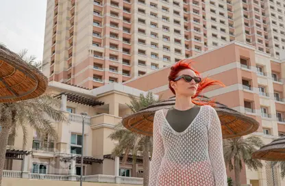 شقة - غرفة نوم - 2 حمامات للايجار في برج 6 - فيفا بحرية - جزيرة اللؤلؤة - الدوحة